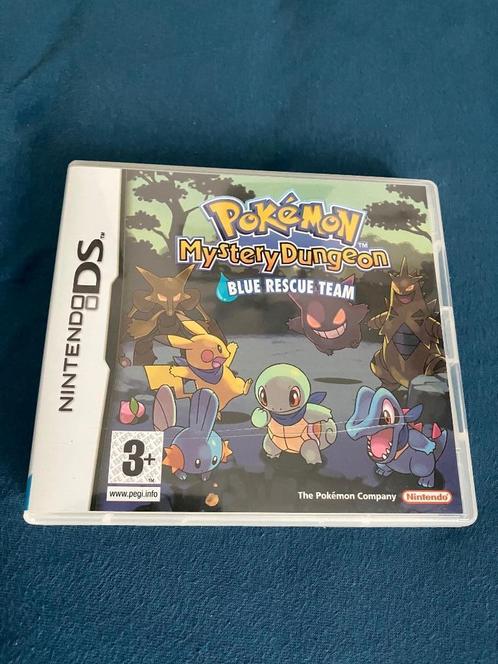 Pokémon Mystery Dungeon: Blue Rescue Team DS, Spelcomputers en Games, Games | Nintendo DS, Gebruikt, Avontuur en Actie, 1 speler