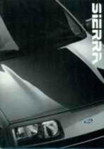 Ford Sierra fraaie originele brochure/auto folder '86 - '92, Verzenden, Zo goed als nieuw, Ford
