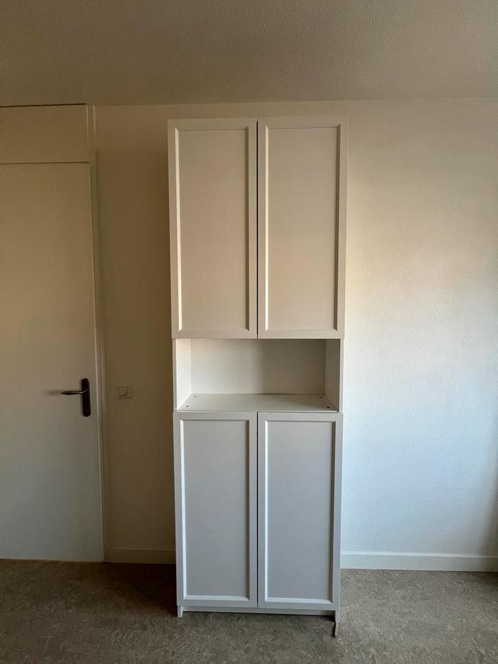 IKEA Billy kast, 80x26x237 cm, Huis en Inrichting, Kasten | Boekenkasten, Gebruikt, 50 tot 100 cm, 200 cm of meer, 25 tot 50 cm