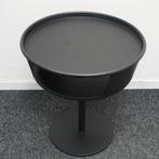 Gispen Asy bijzettafels | met los dienblad | zwart, Huis en Inrichting, Tafels | Bijzettafels, 45 tot 60 cm, Minder dan 55 cm