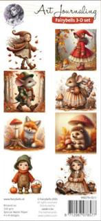 Art Journaling Fairybells 3-D set nummer 11 99079/011, Hobby en Vrije tijd, Kaarten | Zelf maken, ., Nieuw, Ophalen of Verzenden