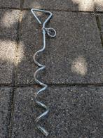 Aanlegspiraal- grond/ankerpen., Dieren en Toebehoren, Honden-accessoires, Ophalen, Zo goed als nieuw