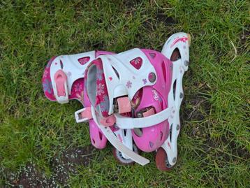 Barbie roze skeelers 30/33 verstelbaar beschikbaar voor biedingen