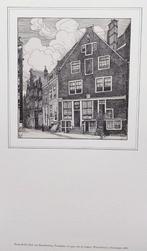 Amsterdam ... Dirk van Hasseltssteeg ..., Antiek en Kunst, Kunst | Tekeningen en Foto's, Ophalen of Verzenden