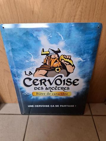 Reclamebord La Cervoise bier beschikbaar voor biedingen