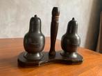 Tinnen peper en zout stel, Antiek en Kunst, Ophalen of Verzenden