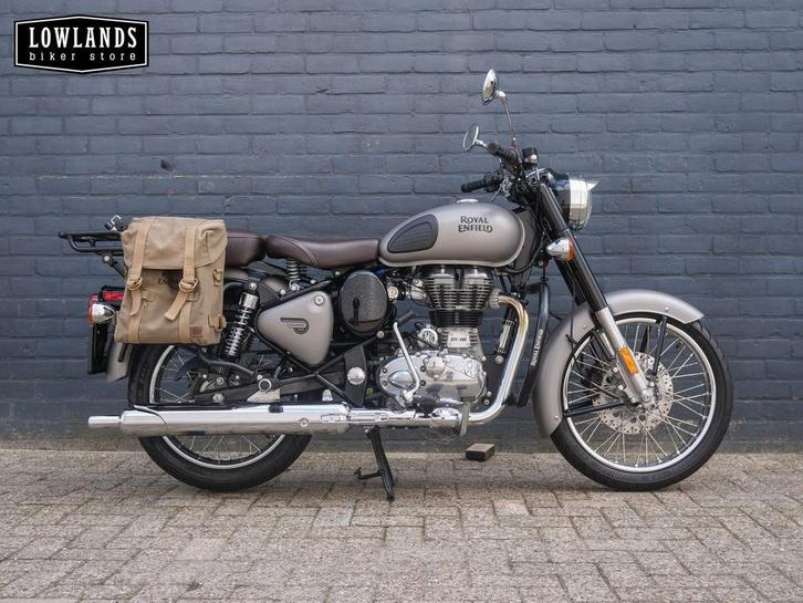 ROYAL ENFIELD BULLET CLASSIC 500 (bj 2018), Motoren, Motoren | Royal Enfield, Bedrijf, Overig, 12 t/m 35 kW, Minimaal motorrijbewijs A1