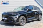 Hyundai Kona 1.6 GDI HEV N Line Ed. | Parkeercamera | Keyles, Auto's, Hyundai, Stof, Gebruikt, Zwart, Zwart