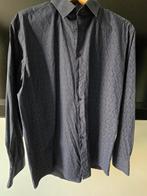 Tailor en Son donkerblauw overhemd mt 42, Kleding | Heren, Overhemden, Ophalen of Verzenden, Zo goed als nieuw, Blauw, Overige halswijdtes