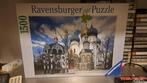 Ravensburger puzzel 1500 st.(Z261-90)Russisch klooster, Ophalen of Verzenden, 500 t/m 1500 stukjes, Zo goed als nieuw