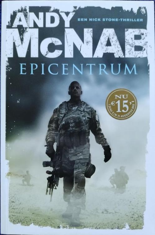 Boek Epicentrum Andy McNab, Boeken, Thrillers, Nieuw, Europa overig, Ophalen of Verzenden
