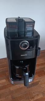 Koffiezetapparaat - Philips Grind & Brew HD7769/00, Witgoed en Apparatuur, Koffiezetapparaten, 10 kopjes of meer, Zo goed als nieuw