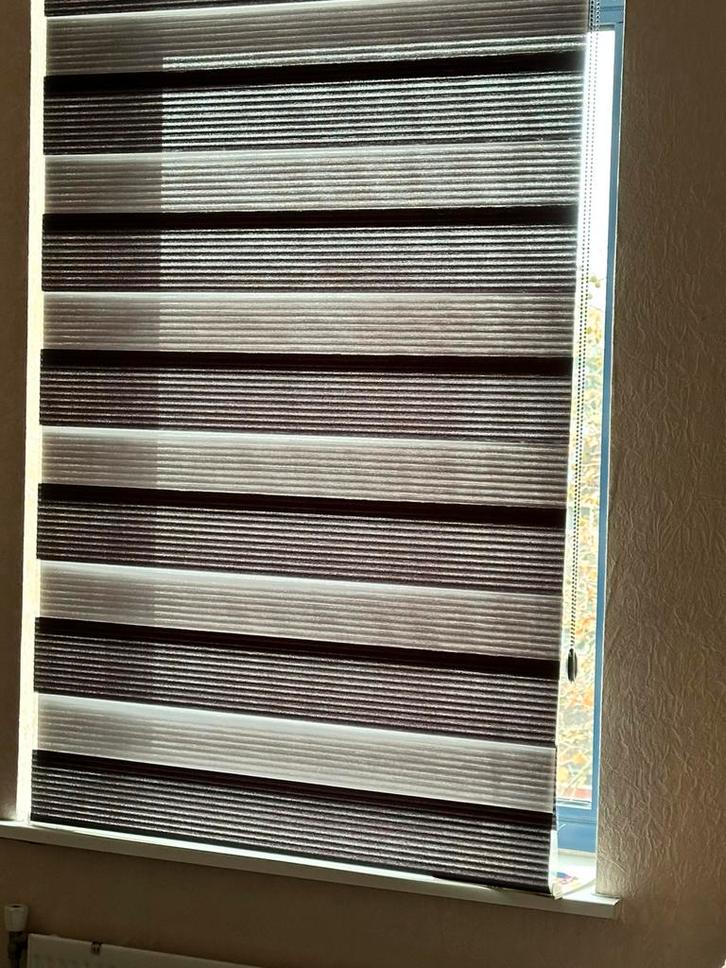 Rol gordijn kleur antraciet vanaf €60, Huis en Inrichting, Stoffering | Gordijnen en Lamellen, Zo goed als nieuw, 150 tot 200 cm