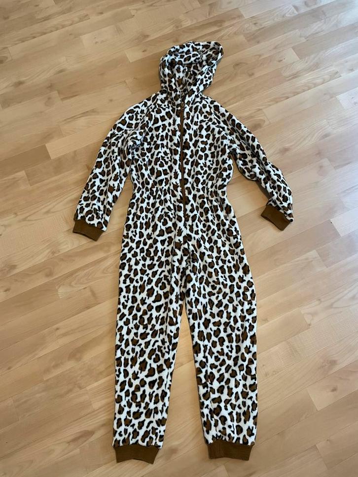 Onesie dierenprint voor 8-9 jaar, Kinderen en Baby's, Kinderkleding | Maat 128, Zo goed als nieuw, Jongen of Meisje, Overige typen