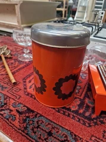 Koffieblik flower power Brabantia Patrice rechaud beschikbaar voor biedingen