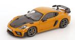 Porsche Cayman GT4 RS 2023 Geel Schaal 1:18 Norev 187252, Hobby en Vrije tijd, Modelauto's | 1:18, Auto, Norev, Ophalen of Verzenden