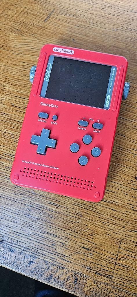 GameShell Kit Red / ClockworkPi, Spelcomputers en Games, Spelcomputers | Overige, Gebruikt, Ophalen of Verzenden