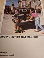 Rond 1990 Volkswagen kofferbakkuipen brochure izgst, Boeken, Ophalen of Verzenden, Zo goed als nieuw, Volkswagen