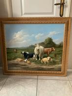 Prachtig schilderij belgische schilder hilary Bals, Ophalen of Verzenden