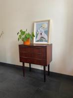 Vintage Deens Design compacte ladekast van palissander, Ophalen, Gebruikt, Vintage, 50 tot 100 cm