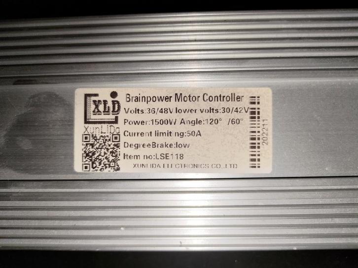 2x 48V 1500W Motor Controller, Auto-onderdelen, Elektronica en Kabels, Universele onderdelen, Gebruikt, Ophalen of Verzenden