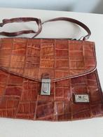 Marc Chantal schoudertas met draagriem., Sieraden, Tassen en Uiterlijk, Ophalen of Verzenden, Gebruikt, Bruin, Overige merken