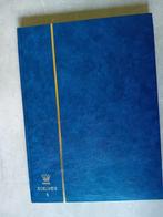 Stockboek IMPORTA EDELWEIS Blauw 6 bladen, 12 witte pagina's, Postzegels en Munten, Ophalen of Verzenden, Verzamelalbum