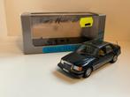 Mercedes 300D (w124)  Antraciet metallic  1/43 Minichamp, Ophalen of Verzenden, Auto, Overige merken