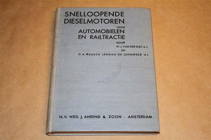 Snelloopende dieselmotoren voor automobielen - 1935 !!, Boeken, Auto's | Boeken, Gelezen, Peugeot, Ophalen of Verzenden