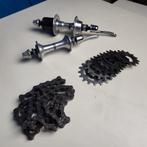 Shimano 600 ex 6 vit naven uniglide cassette Sedis ketting, Fietsen en Brommers, Fietsonderdelen, Wiel, Shimano, Racefiets, Ophalen of Verzenden