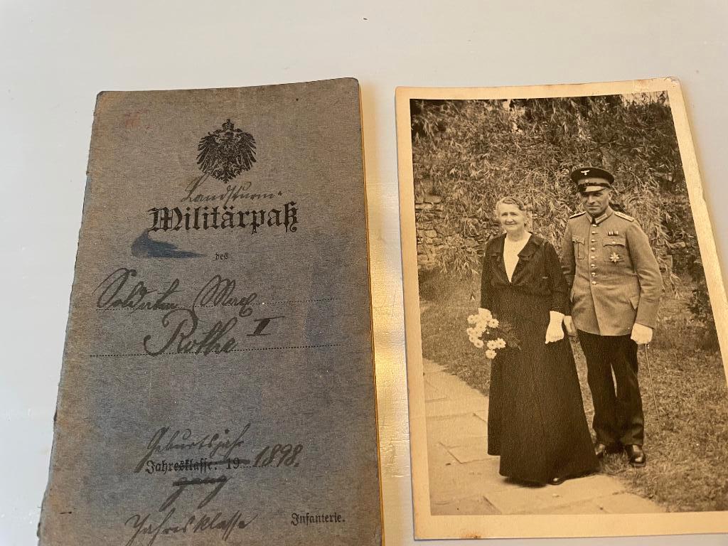 Historische documenten WOI & WOII Duitsland militaria, Antiek en Kunst, Ophalen of Verzenden
