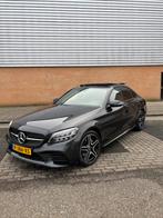 Mercedes-Benz C-Klasse C180 pano 9G-TRONIC 2021, Auto's, Mercedes-Benz, Automaat, Zwart, 1375 kg, Particulier