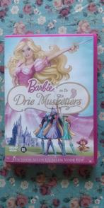 Dvd Barbie en de drie musketiers., Cd's en Dvd's, Dvd's | Kinderen en Jeugd, Film, Zo goed als nieuw, Ophalen