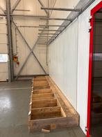 Stelling voor hout/metaal + stalen buizen, Ophalen, Nvt., Gebruikt, Nvt