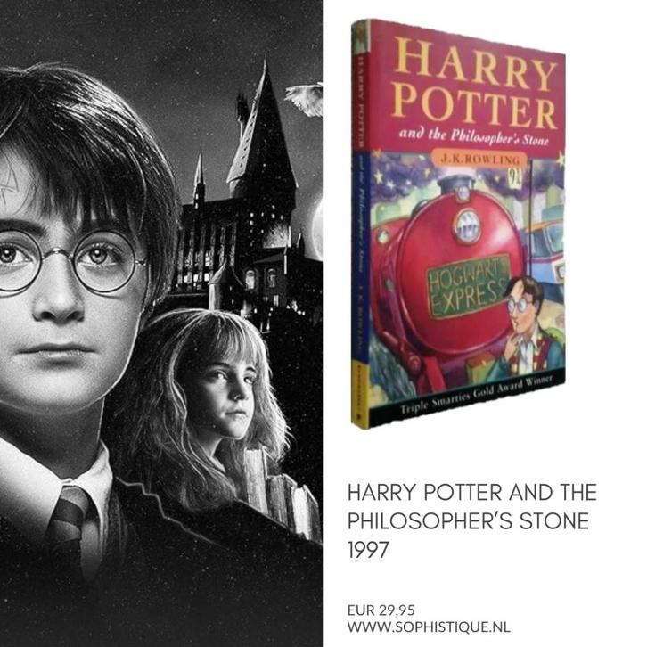 Harry Potter and the Philosopher’s Stone 1997 | EUR 29,95, Boeken, Literatuur, Zo goed als nieuw, Ophalen of Verzenden