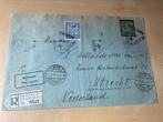 Envelop luchtpost Joegoslavie naar Nederland 1934, Ophalen of Verzenden, Envelop