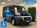 Fiat Ducato L1H1 Rolstoelbus Automaat Rolstoel, Auto's, Automaat, Stof, Gebruikt, Zwart