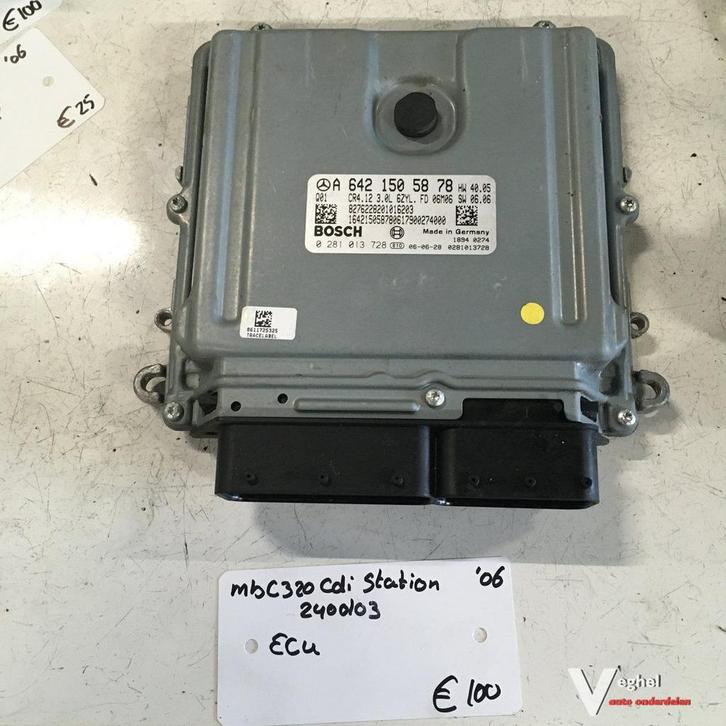 Mercedes C 320cdi station automaat 2006 Wagennr 2400103 ECU, Auto-onderdelen, Elektronica en Kabels, Gebruikt, Ophalen of Verzenden