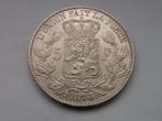 Belgie.  5 Francs - 1873, Zilver, België, Losse munt, Verzenden