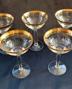 Set Vintage Champagne Coupes, Overige typen, Ophalen of Verzenden, Zo goed als nieuw
