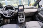 Renault Clio 1.0 TCe 90 GPF techno | Prijs rijklaar incl. 12, 12 maanden, Gebruikt, Blauw, Leder en Stof