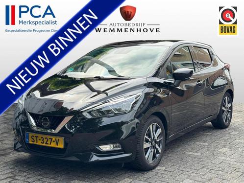Nissan Micra 0.9 IG-T N-Connecta Airco/Navi/Lichtmetalen vel, Auto's, Nissan, Particulier, Te koop, Micra, 360° camera, ABS, Achteruitrijcamera