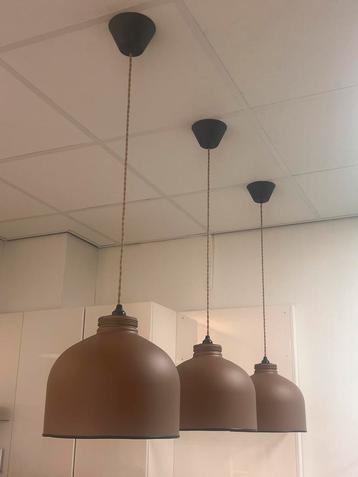 Hanglamp - recycled - 3x  beschikbaar voor biedingen