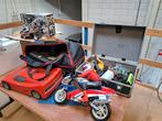 Graupner Honda & brushless 1/8 Ferrari & Tamiya Dancing Ride, Elektro, Gebruikt, Ophalen of Verzenden, Auto onroad