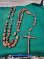 Rozenkrans vintage groot hout, Ophalen of Verzenden