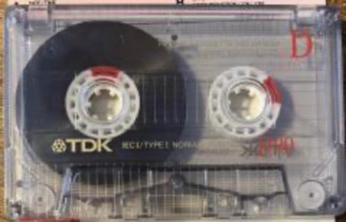 SET 951 10 X TDK D90 TYPE I CASSETTEBANDJES 1988-1989, Cd's en Dvd's, Cassettebandjes, Zo goed als nieuw, Onbespeeld, Overige genres