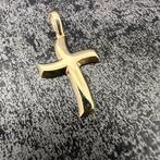 14 karaat gouden kruis kettinghanger, Sieraden, Tassen en Uiterlijk, Kettinghangers, Ophalen of Verzenden, Zo goed als nieuw, Goud