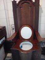 Antieke uniek toilet, Ophalen