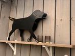 Hond  metaal groit 40x50 cm, Dieren en Toebehoren, Ophalen of Verzenden
