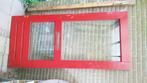 Buitendeur , naaldhout, Doe-het-zelf en Verbouw, Deuren en Horren, 80 tot 100 cm, Gebruikt, Glas, Buitendeur
